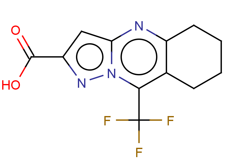 9-(trifluoromethyl)-5H,6H,7H,8H-pyrazolo[3,2-b]quinazoline-2-carboxylic acid