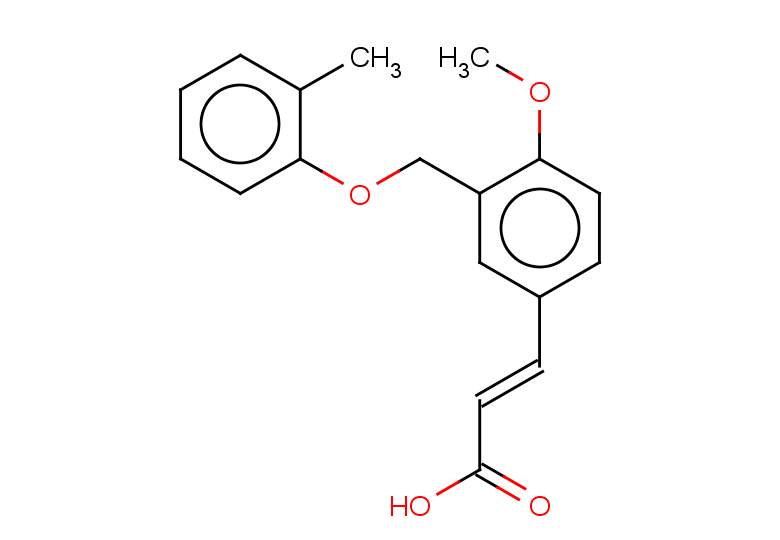 (2E)-3-{4-methoxy-3-[(2-methylphenoxy)methyl]phenyl}prop-2-enoic acid