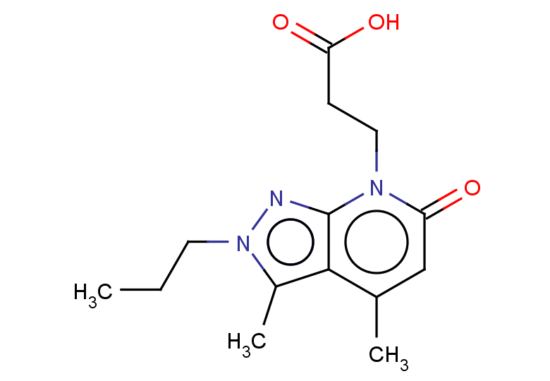 3-{3,4-dimethyl-6-oxo-2-propyl-2H,6H,7H-pyrazolo[3,4-b]pyridin-7-yl}propanoic acid