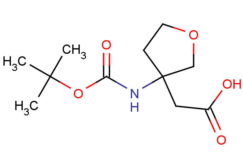 2-(3-{[(tert-butoxy)carbonyl]amino}oxolan-3-yl)acetic acid