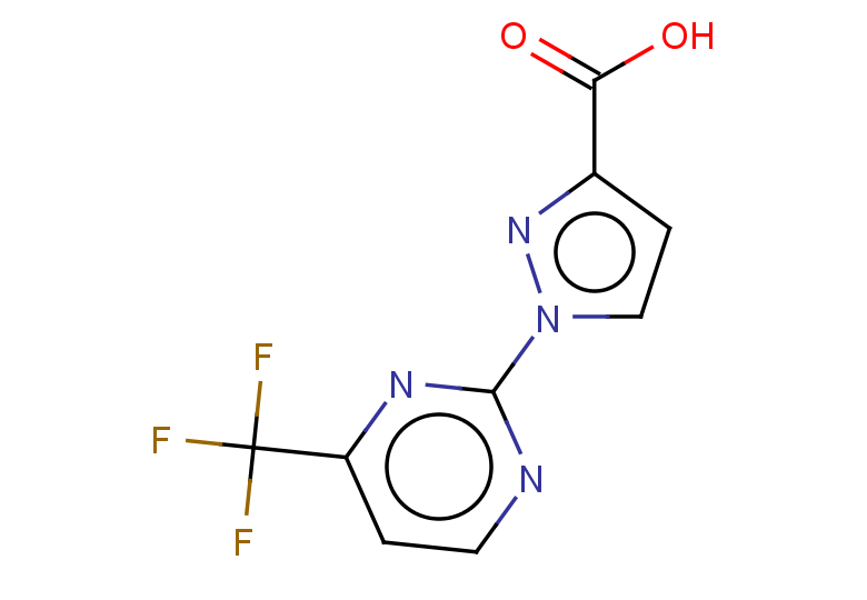 1-[4-(trifluoromethyl)pyrimidin-2-yl]-1H-pyrazole-3-carboxylic acid