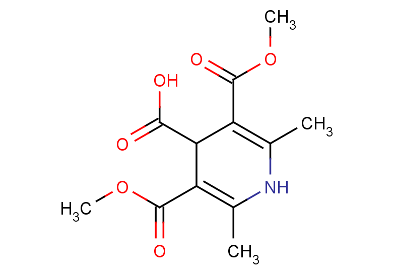 3,5-bis(methoxycarbonyl)-2,6-dimethyl-1,4-dihydropyridine-4-carboxylic acid