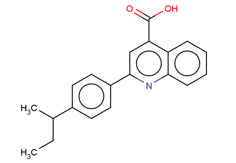 2-[4-(butan-2-yl)phenyl]quinoline-4-carboxylic acid