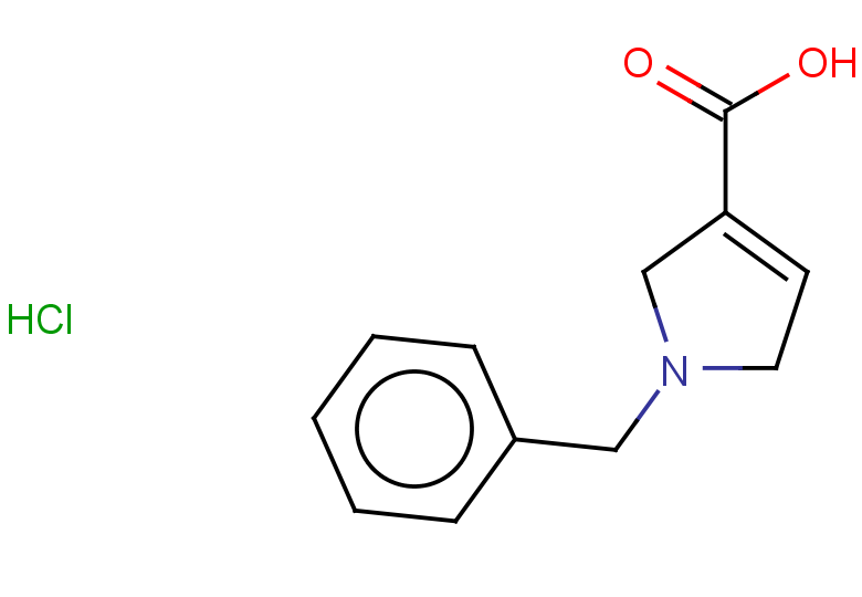 1-benzyl-2,5-dihydro-1H-pyrrole-3-carboxylic acid hydrochloride