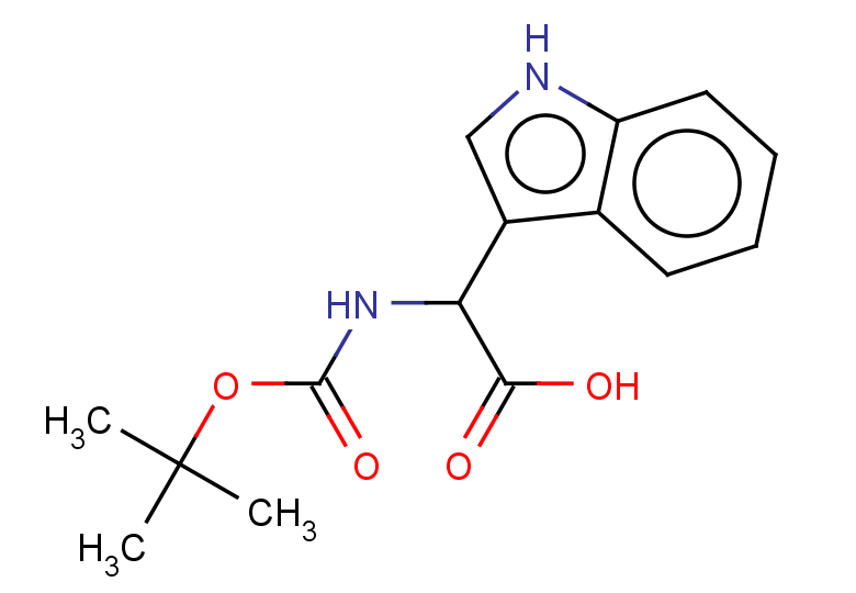 2-{[(tert-butoxy)carbonyl]amino}-2-(1H-indol-3-yl)acetic acid