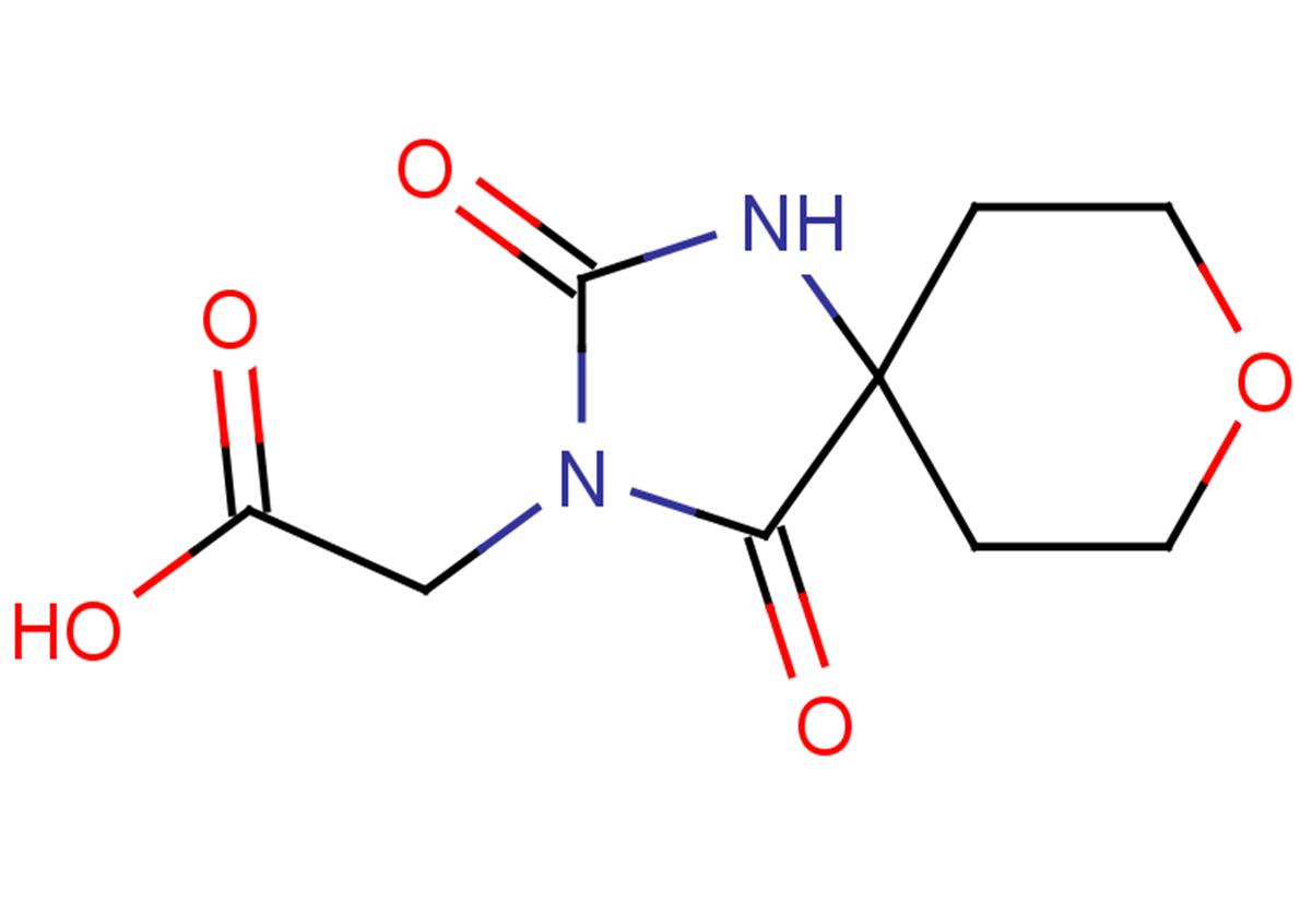 2-{2,4-dioxo-8-oxa-1,3-diazaspiro[4.5]decan-3-yl}acetic acid