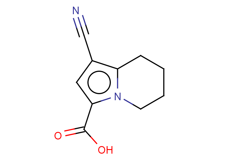 1-cyano-5,6,7,8-tetrahydroindolizine-3-carboxylic acid