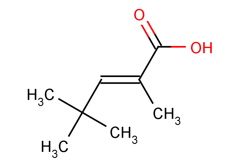 (2E)-2,4,4-trimethylpent-2-enoic acid