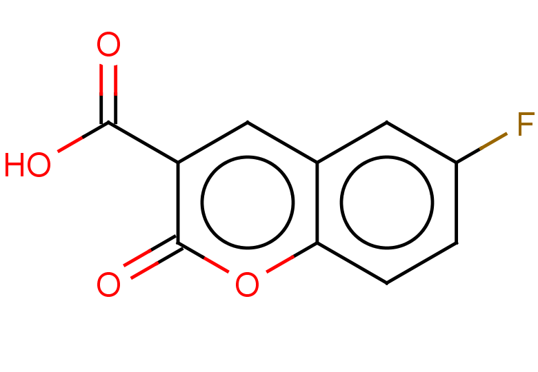 6-fluoro-2-oxo-2H-chromene-3-carboxylic acid
