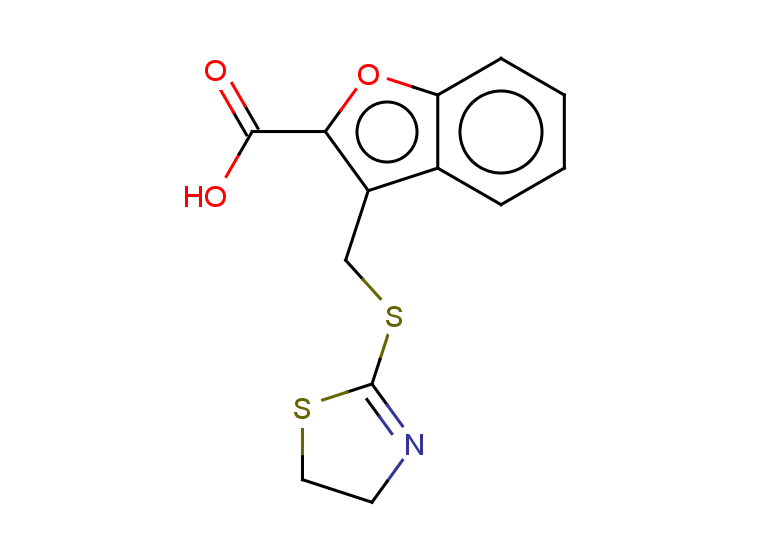 3-[(4,5-dihydro-1,3-thiazol-2-ylsulfanyl)methyl]-1-benzofuran-2-carboxylic acid