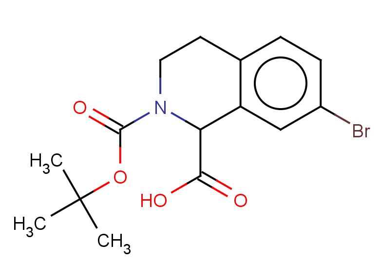 7-bromo-2-[(tert-butoxy)carbonyl]-1,2,3,4-tetrahydroisoquinoline-1-carboxylic acid
