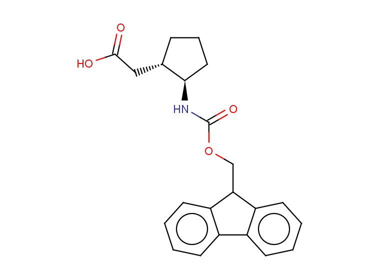 rac-2-[(1R,2S)-2-({[(9H-fluoren-9-yl)methoxy]carbonyl}amino)cyclopentyl]acetic acid, trans