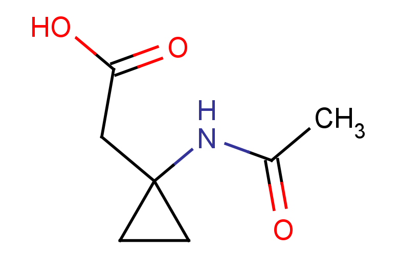 2-(1-acetamidocyclopropyl)acetic acid