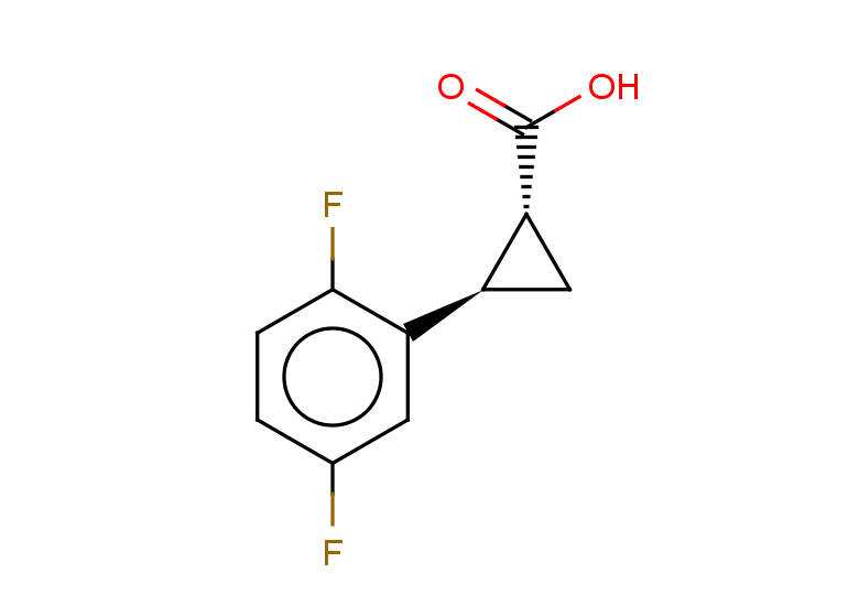 rac-(1R,2R)-2-(2,5-difluorophenyl)cyclopropane-1-carboxylic acid, trans