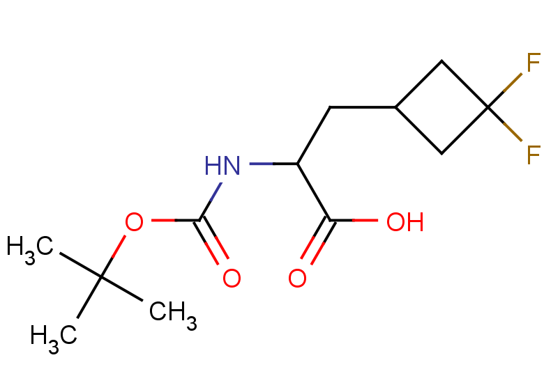 2-{[(tert-butoxy)carbonyl]amino}-3-(3,3-difluorocyclobutyl)propanoic acid