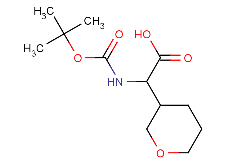 2-{[(tert-butoxy)carbonyl]amino}-2-(oxan-3-yl)acetic acid