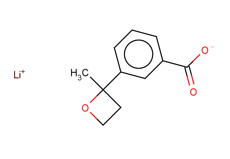 lithium 3-(2-methyloxetan-2-yl)benzoate
