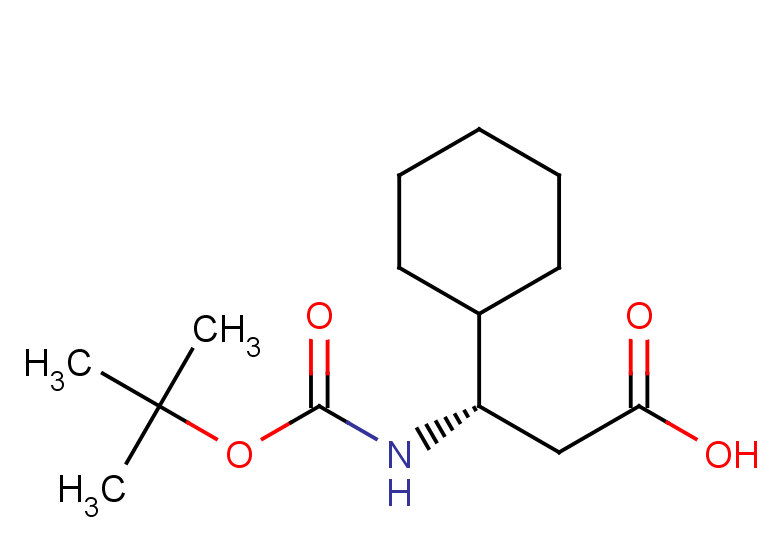 (3S)-3-{[(tert-butoxy)carbonyl]amino}-3-cyclohexylpropanoic acid