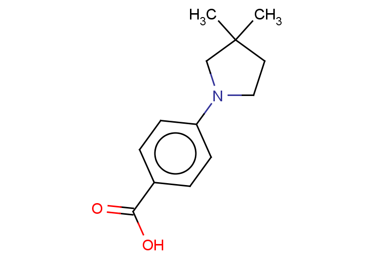 4-(3,3-dimethylpyrrolidin-1-yl)benzoic acid