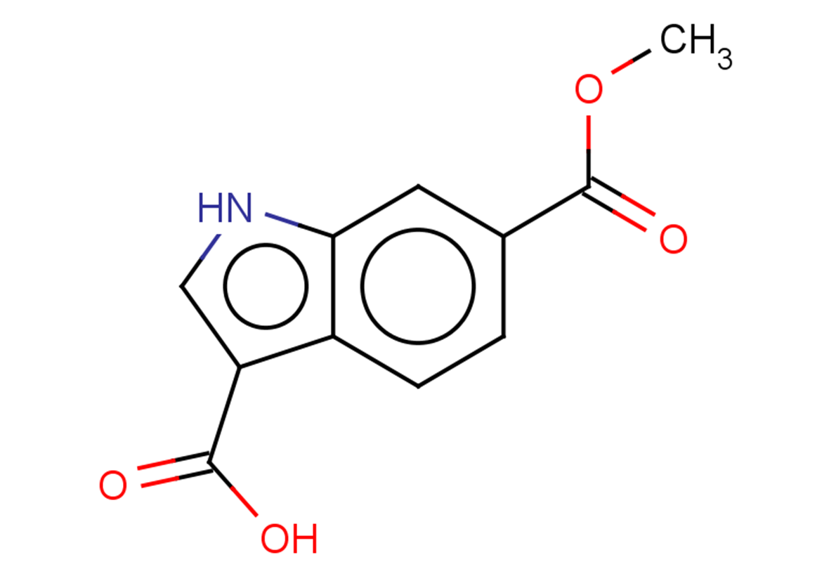 6-(methoxycarbonyl)-1H-indole-3-carboxylic acid