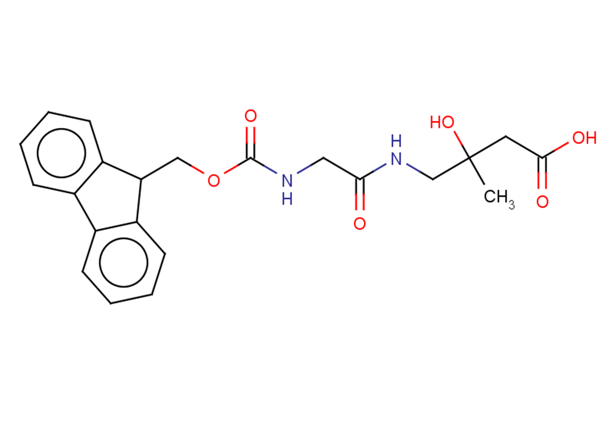 4-[2-({[(9H-fluoren-9-yl)methoxy]carbonyl}amino)acetamido]-3-hydroxy-3-methylbutanoic acid