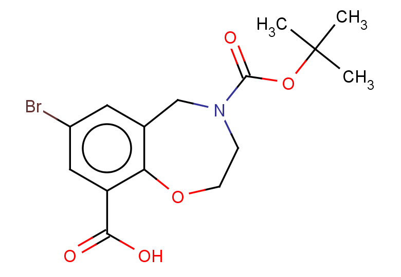 7-bromo-4-[(tert-butoxy)carbonyl]-2,3,4,5-tetrahydro-1,4-benzoxazepine-9-carboxylic acid