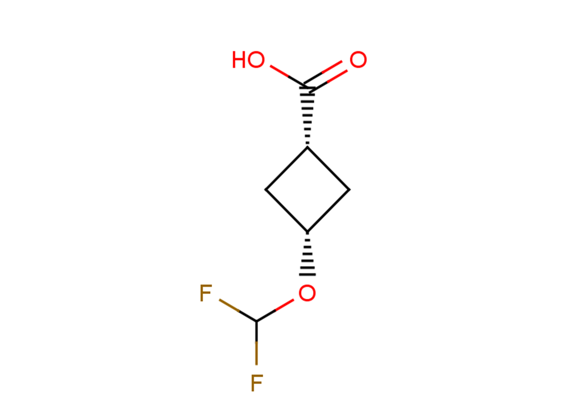 rac-(1s,3s)-3-(difluoromethoxy)cyclobutane-1-carboxylic acid, cis