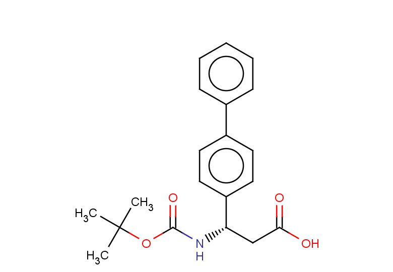 (3S)-3-{[(tert-butoxy)carbonyl]amino}-3-(4-phenylphenyl)propanoic acid