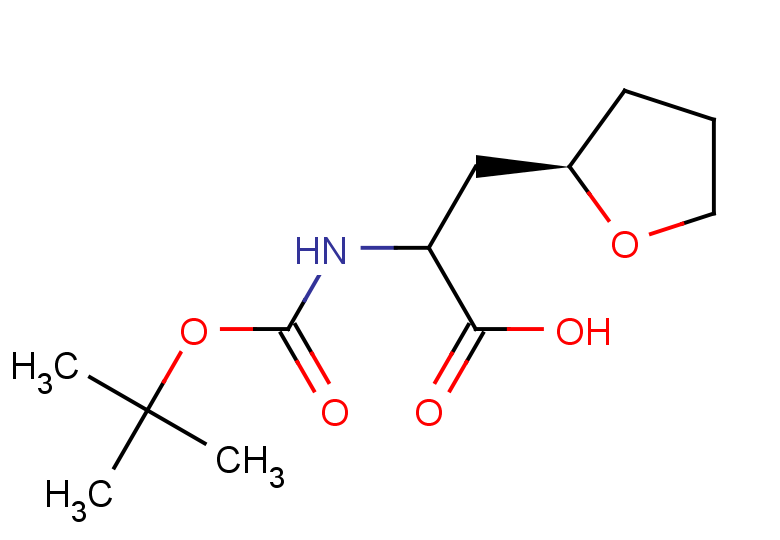 2-{[(tert-butoxy)carbonyl]amino}-3-[(2R)-oxolan-2-yl]propanoic acid