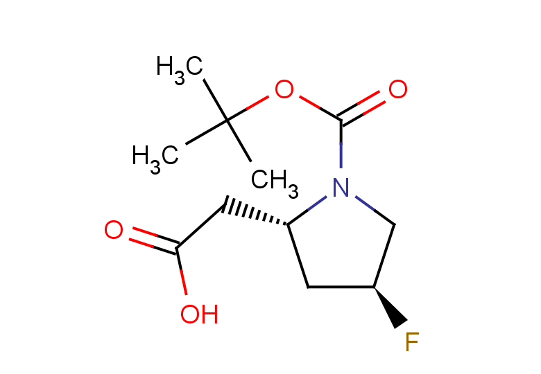 2-[(2S,4S)-1-[(tert-butoxy)carbonyl]-4-fluoropyrrolidin-2-yl]acetic acid
