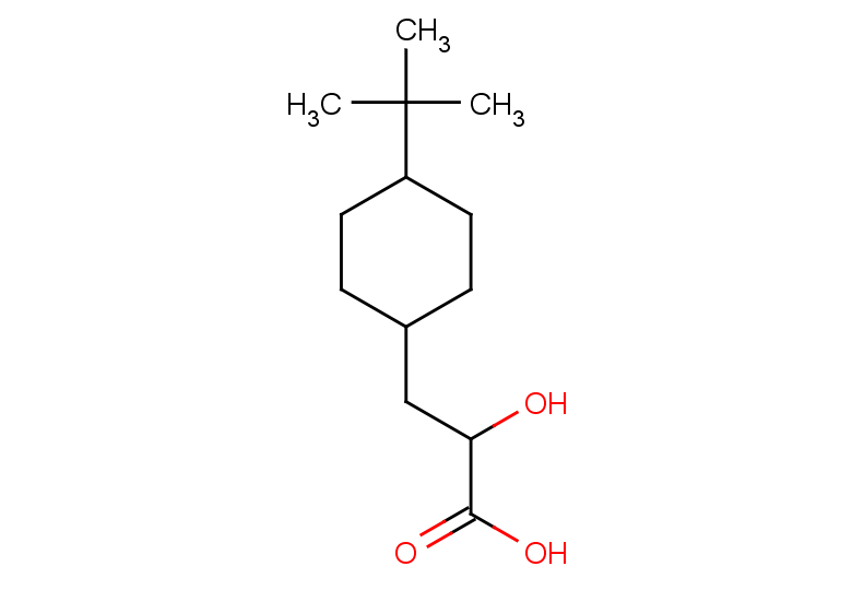 3-(4-tert-butylcyclohexyl)-2-hydroxypropanoic acid, Mixture of diastereomers