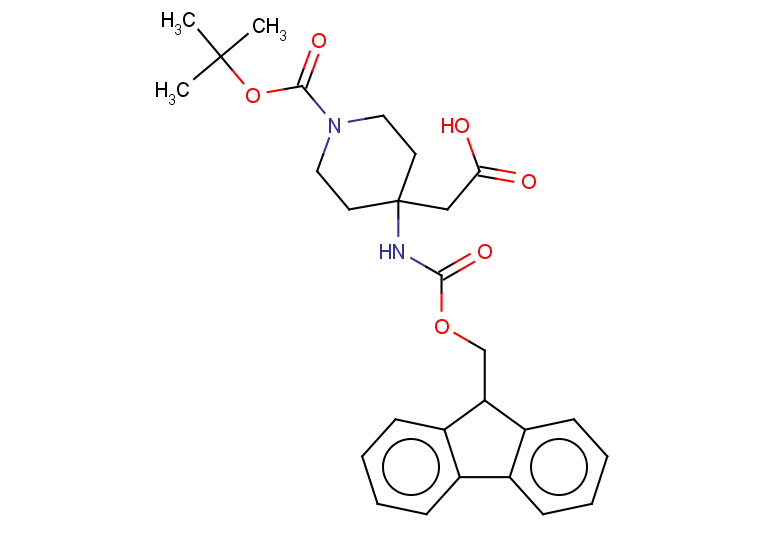 2-{1-[(tert-butoxy)carbonyl]-4-({[(9H-fluoren-9-yl)methoxy]carbonyl}amino)piperidin-4-yl}acetic acid