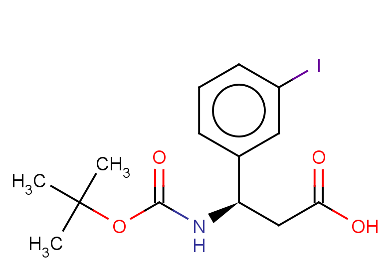 (3R)-3-{[(tert-butoxy)carbonyl]amino}-3-(3-iodophenyl)propanoic acid