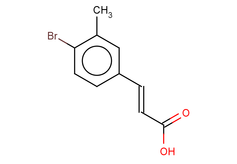 (2E)-3-(4-bromo-3-methylphenyl)prop-2-enoic acid