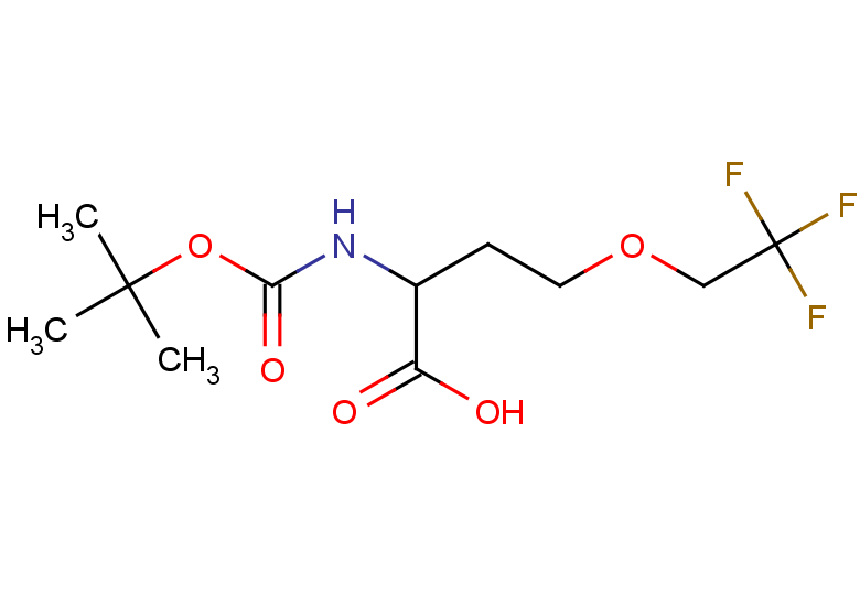 2-{[(tert-butoxy)carbonyl]amino}-4-(2,2,2-trifluoroethoxy)butanoic acid