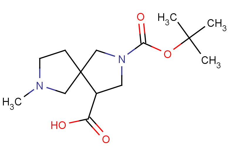 2-[(tert-butoxy)carbonyl]-7-methyl-2,7-diazaspiro[4.4]nonane-4-carboxylic acid