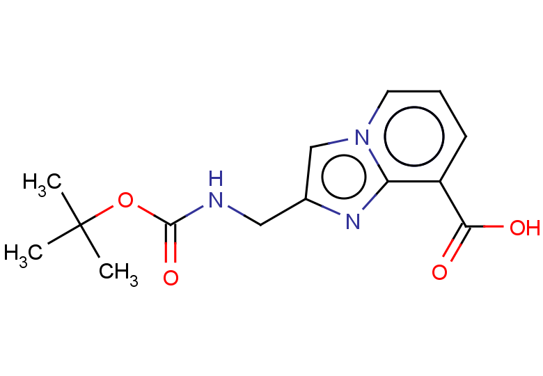 2-({[(tert-butoxy)carbonyl]amino}methyl)imidazo[1,2-a]pyridine-8-carboxylic acid