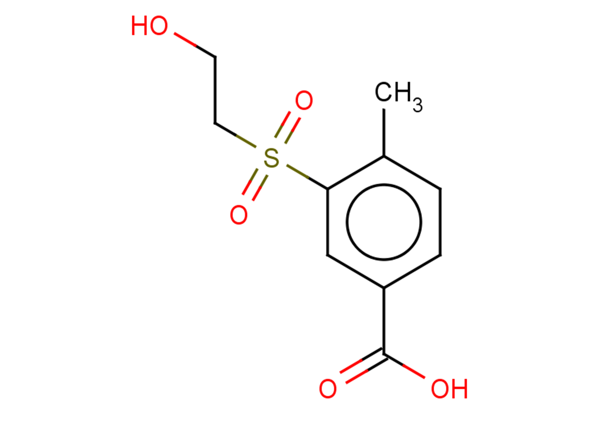 3-(2-hydroxyethanesulfonyl)-4-methylbenzoic acid
