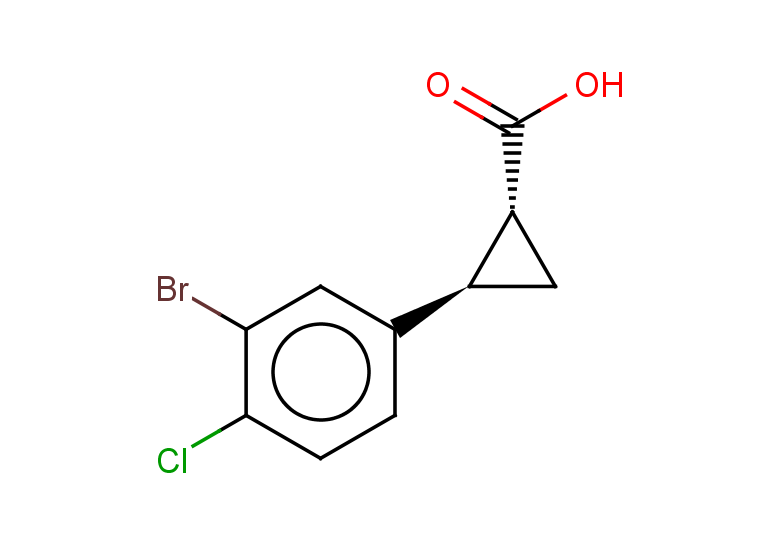rac-(1R,2R)-2-(3-bromo-4-chlorophenyl)cyclopropane-1-carboxylic acid, trans