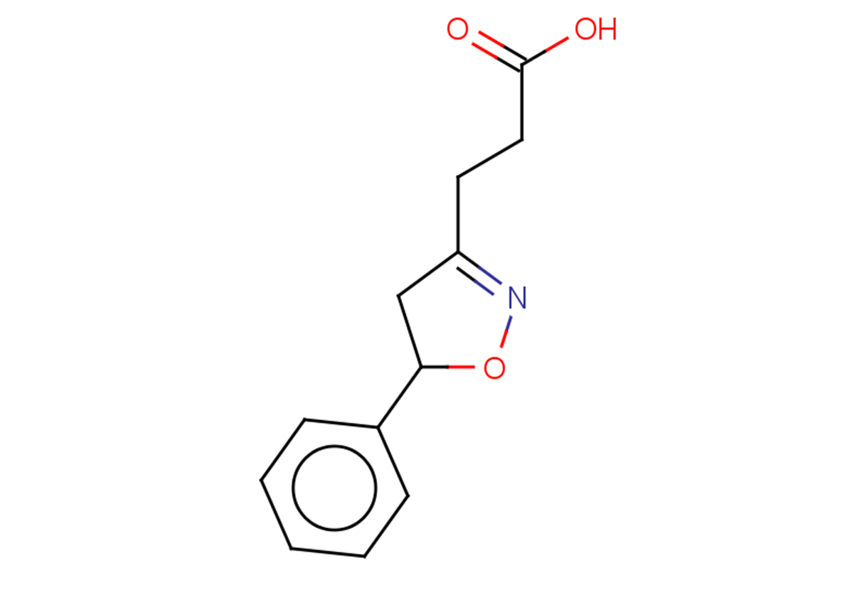 3-(5-phenyl-4,5-dihydro-1,2-oxazol-3-yl)propanoic acid