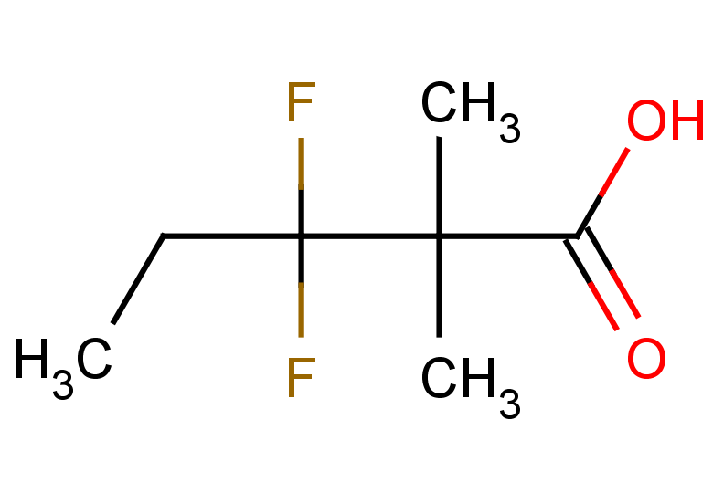 3,3-difluoro-2,2-dimethylpentanoic acid