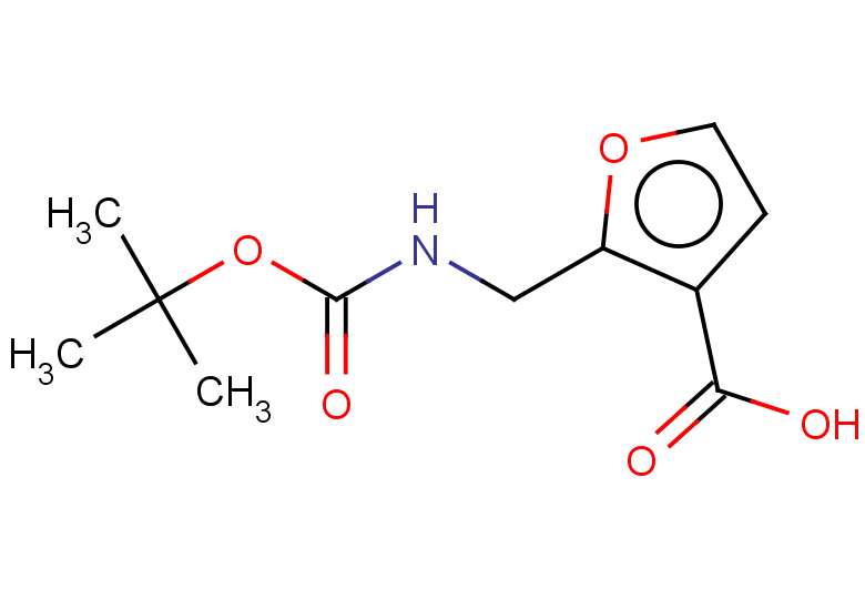2-({[(tert-butoxy)carbonyl]amino}methyl)furan-3-carboxylic acid