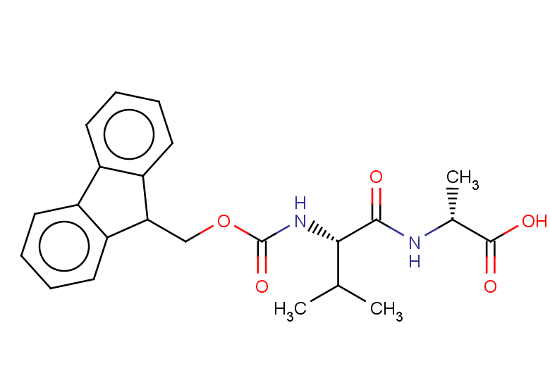 (2R)-2-[(2S)-2-({[(9H-fluoren-9-yl)methoxy]carbonyl}amino)-3-methylbutanamido]propanoic acid