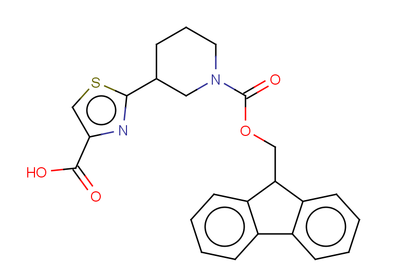 2-(1-{[(9H-fluoren-9-yl)methoxy]carbonyl}piperidin-3-yl)-1,3-thiazole-4-carboxylic acid