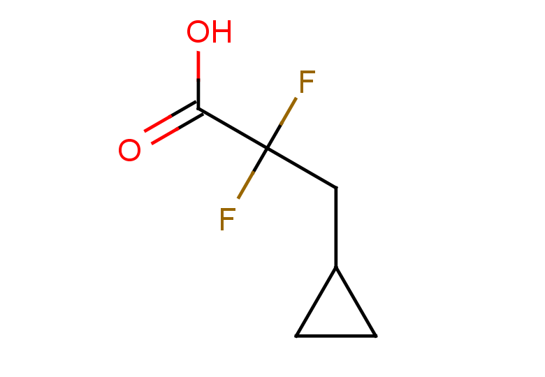 3-cyclopropyl-2,2-difluoropropanoic acid