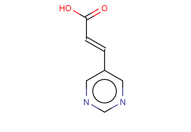 (2E)-3-(pyrimidin-5-yl)prop-2-enoic acid