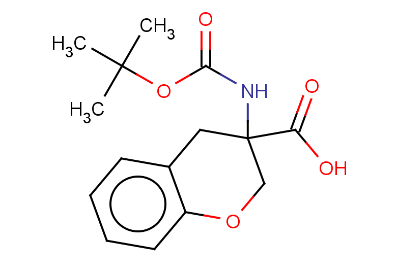 3-{[(tert-butoxy)carbonyl]amino}-3,4-dihydro-2H-1-benzopyran-3-carboxylic acid