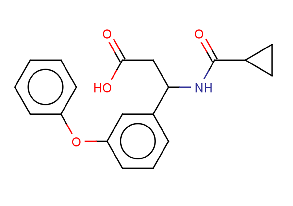 3-(cyclopropylformamido)-3-(3-phenoxyphenyl)propanoic acid