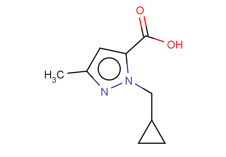 1-(cyclopropylmethyl)-3-methyl-1H-pyrazole-5-carboxylic acid