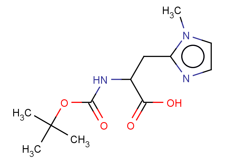 2-{[(tert-butoxy)carbonyl]amino}-3-(1-methyl-1H-imidazol-2-yl)propanoic acid